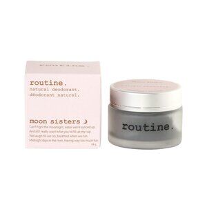 Moon Sisters Routine. Natural Deodorant (2 Fluid Oz.) Aluminum Free. Never used